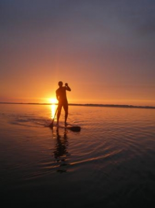  Paddle Surf al atardecer 